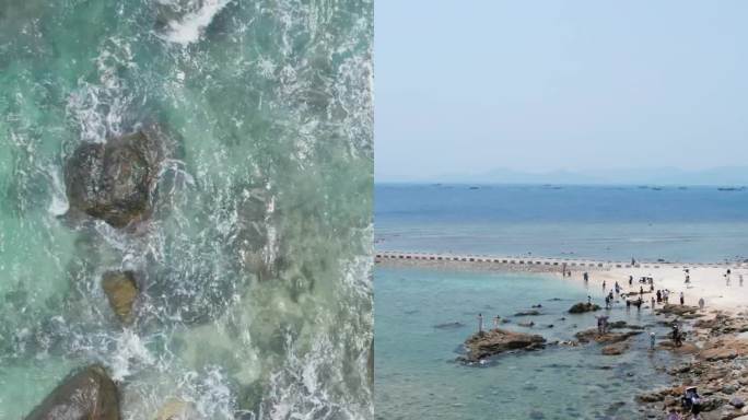 【竖屏合集】海南省三亚市西岛海岸航拍