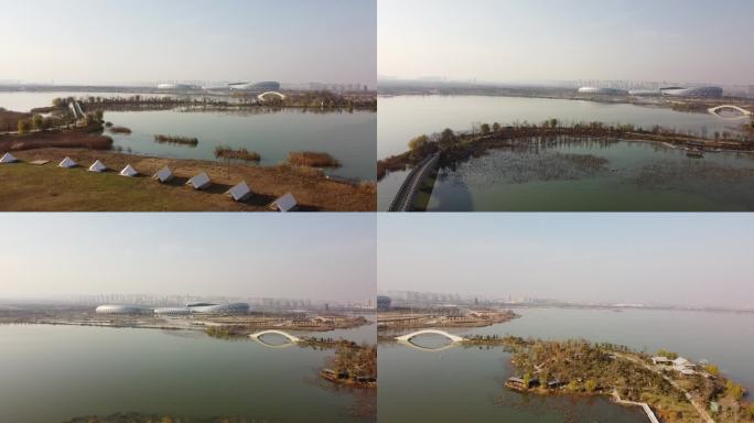 滁州明湖 明湖公园 生态环境 幸福河湖