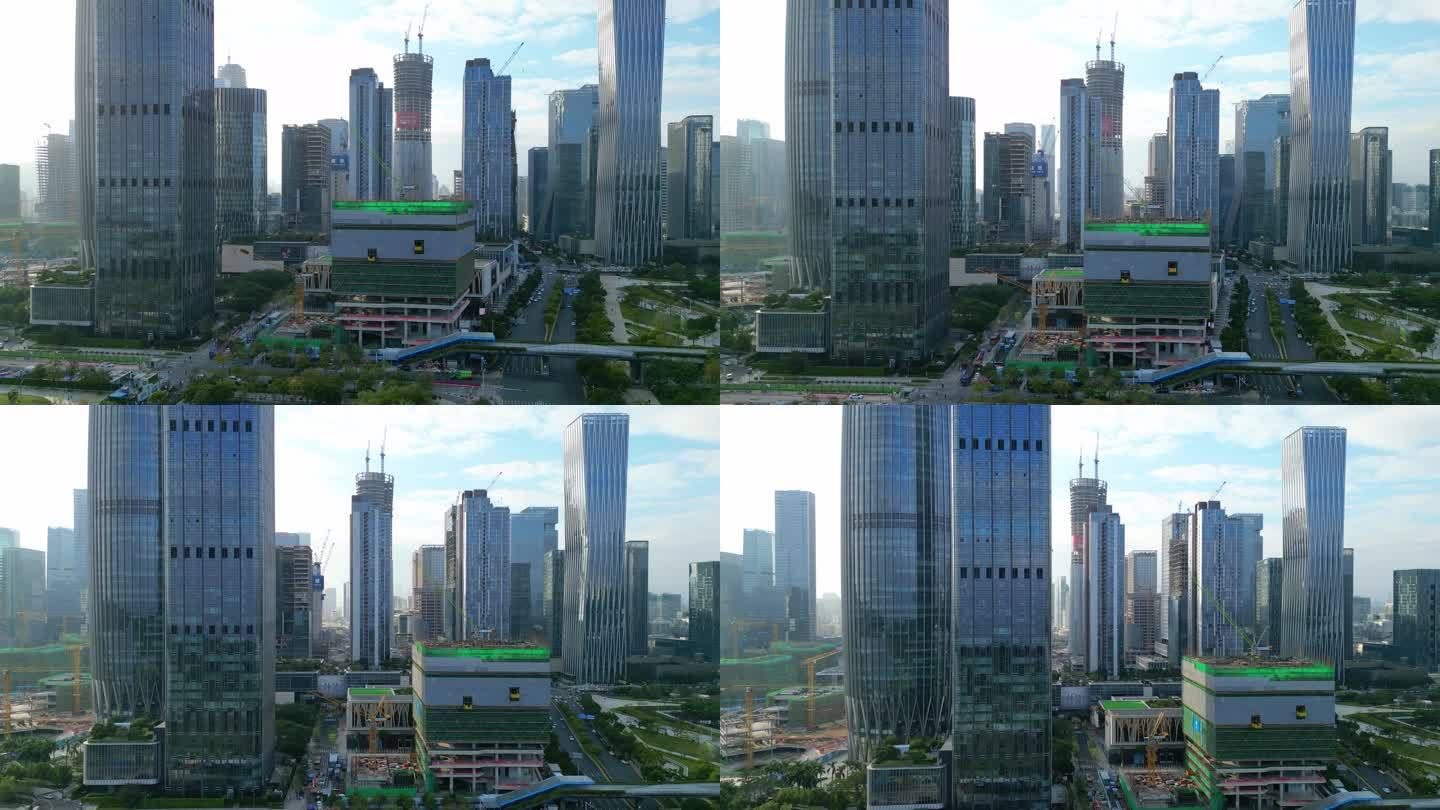 高楼大厦林立  新中国深圳速度
