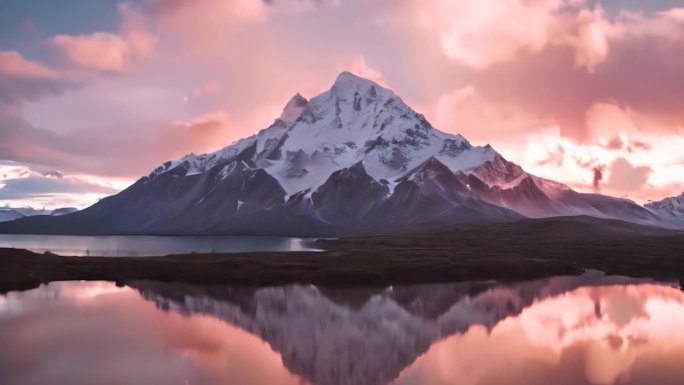 雪山场景