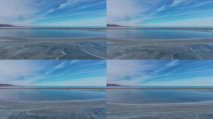 结冰的青海湖2