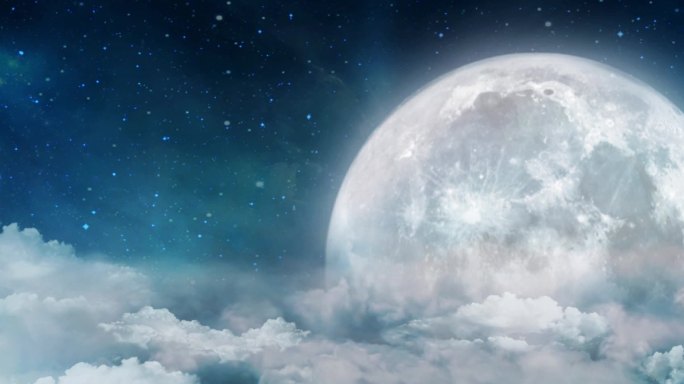 天上月亮 嫦娥奔月 舞台背景