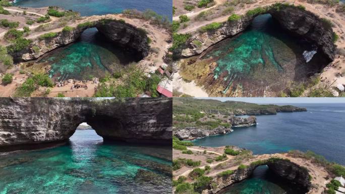 印度尼西亚 巴厘岛 精灵坠落山崖 旅游