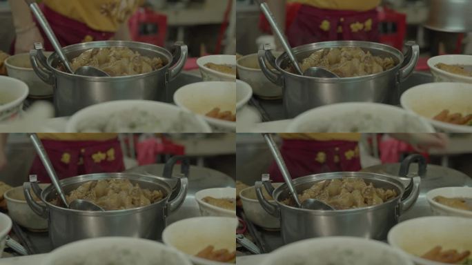 澳门美食菜市场人文运动空镜头4k