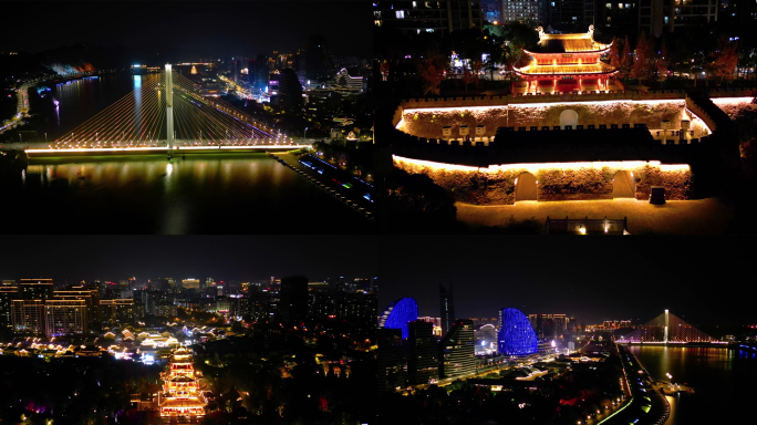 丽水南明湖夜景 3分钟合集