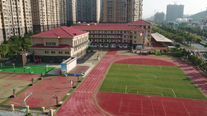 厦门海沧北京师范大学厦门海沧附属学校航拍