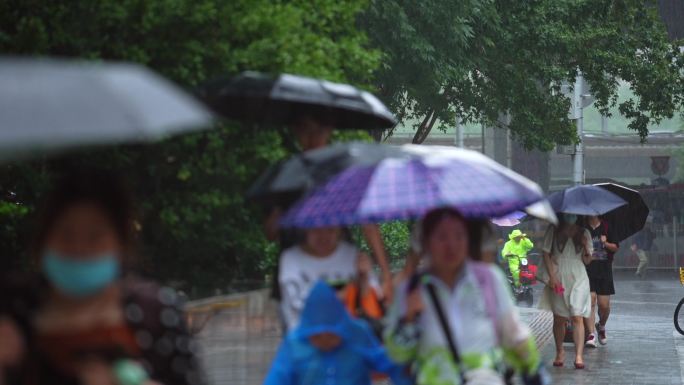北京国贸暴雨 北京721暴雨