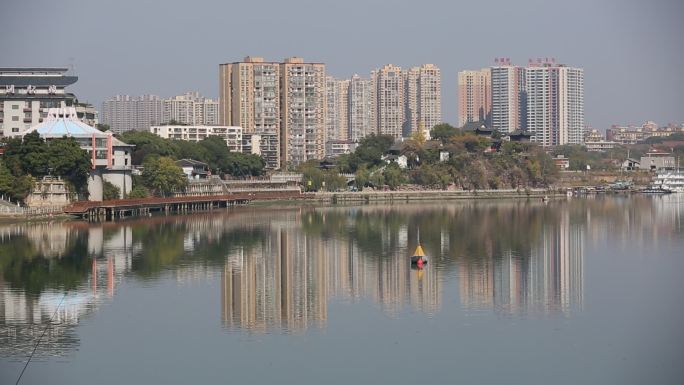 衡阳湘江之畔风景