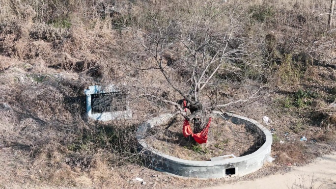 河南郑州航空港区铁李村遗址航拍