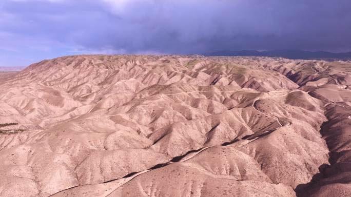 西北高原山地地貌航拍