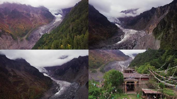 云南香格里拉永明冰川