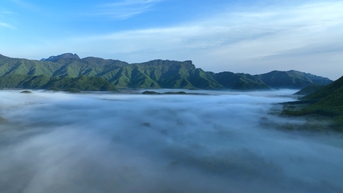 10组大美中国湖北神农架生态湿地青山绿水