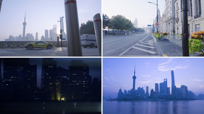 凌晨外滩 4K
