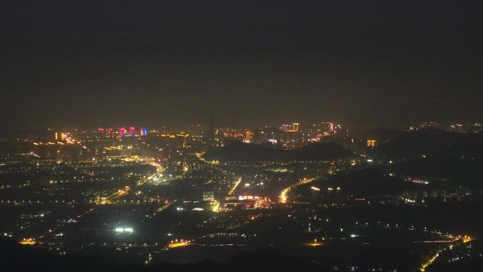 台州温岭夜景航拍