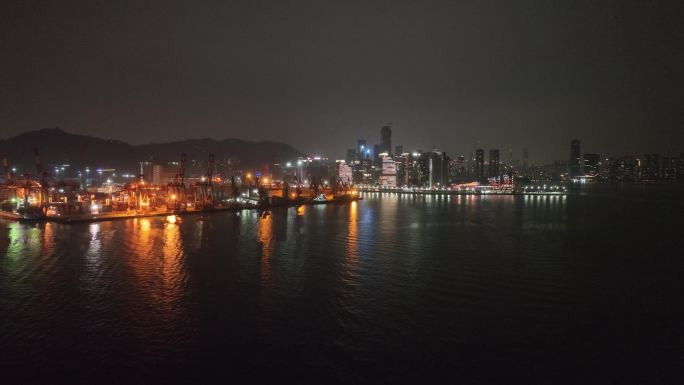 蛇口港夜景