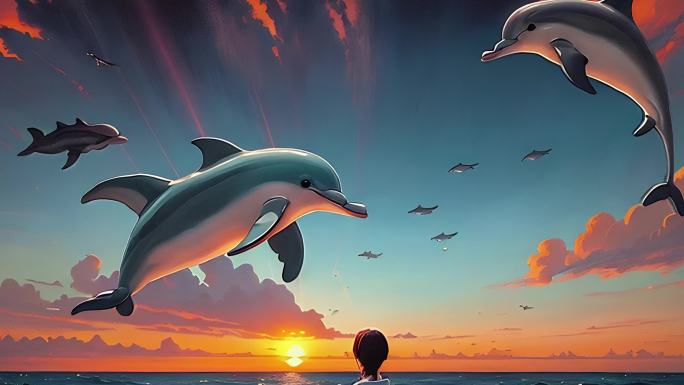 梦幻的海豚世界