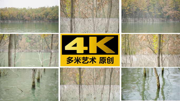 丹江口水库深秋水位下降