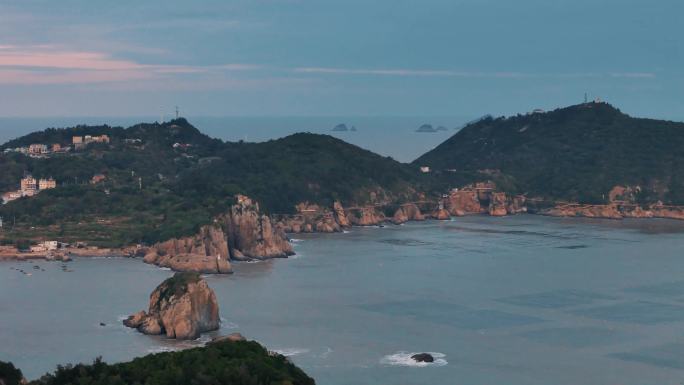 温州风景韭菜岙风景海岛沙滩风景