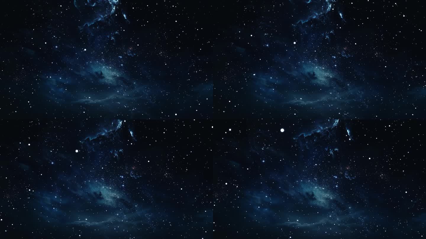 4K宇宙星空银河星云星星