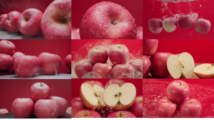 新鲜富士苹果水果幸运果有机农产品