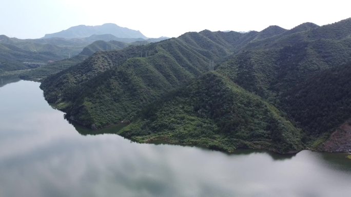 双峰寺水库航拍