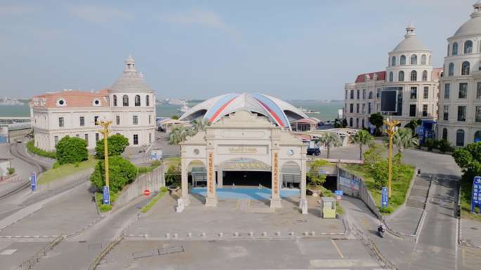 湛江渔人码头航拍01