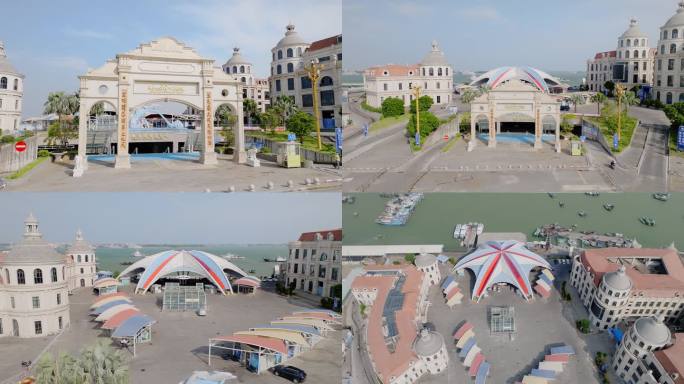 湛江渔人码头航拍01