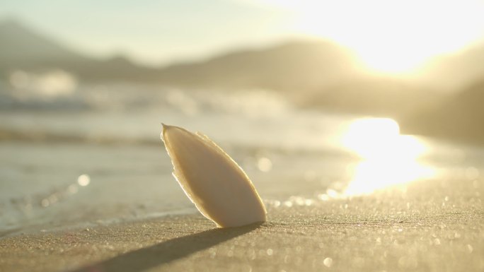 海南后海日月湾冲浪元素运动空镜头4k