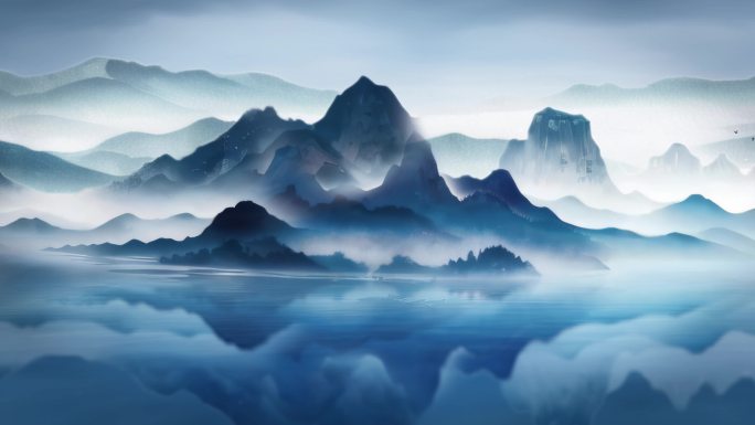 水墨山水