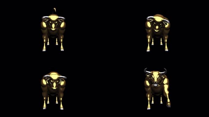 金牛-跺脚和摇角-阿尔法频道