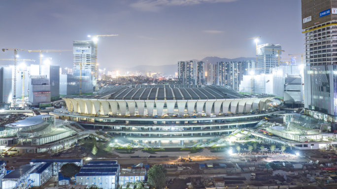 广州白云站建设延时01