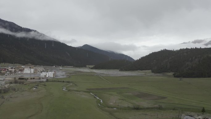 西藏自然风景航拍