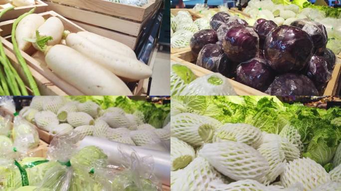 市场上的新鲜有机蔬菜。五颜六色的生蔬菜在市场上出售。超市理念，新鲜收获