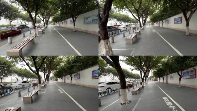 重庆科学城 城市社区人行道