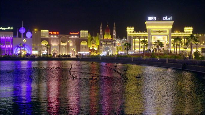 迪拜城市宣传片 夜景