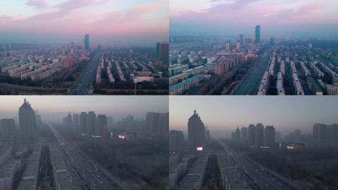 宁夏银川北京路金凤区雾霾