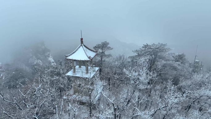 雪景云雾仙亭峰4