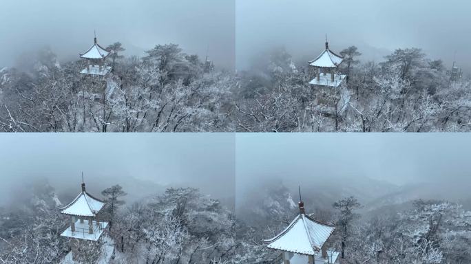 雪景云雾仙亭峰4