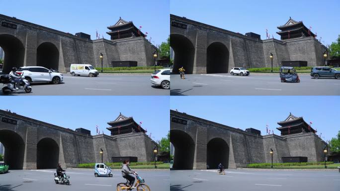 西安城墙安定门