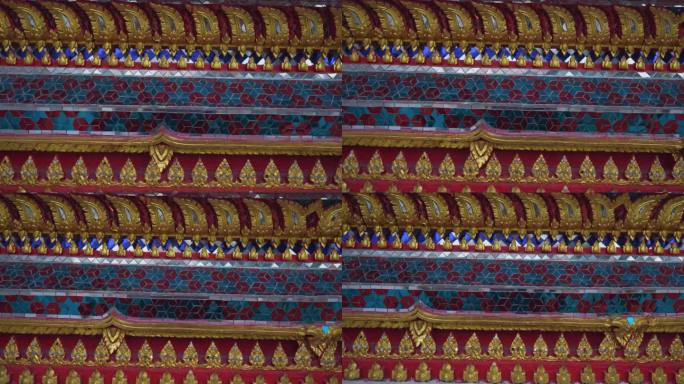 曼谷阿仑寺的细节风格