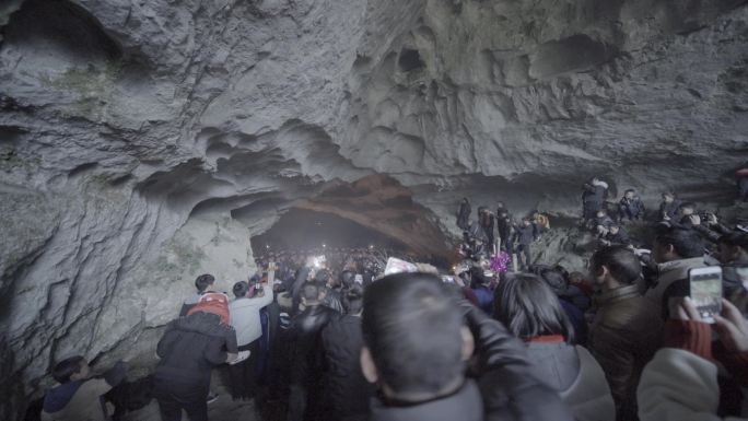 贵州果里村苗族跳圆洞葬祭祀仪式4k