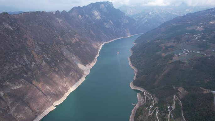 4K巫山巫峡航拍视频