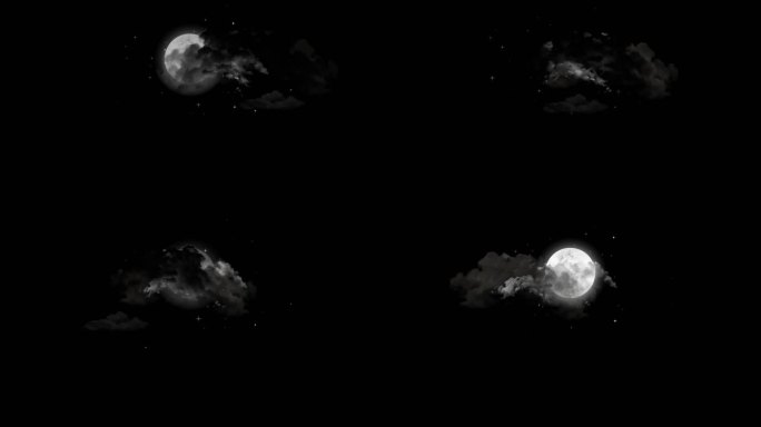 乌云闭月-乌云遮挡月光