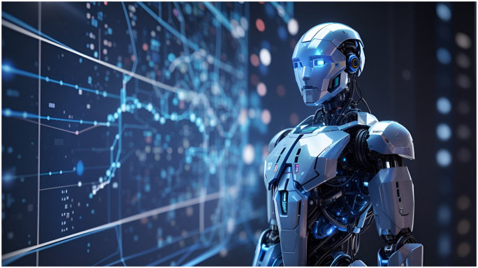 AI人工智能科技未来创新数字网络智慧大脑