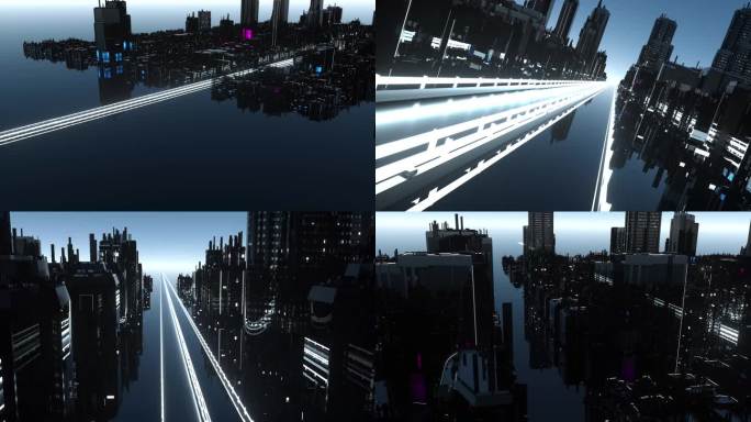 科技城市城市化3D讲解