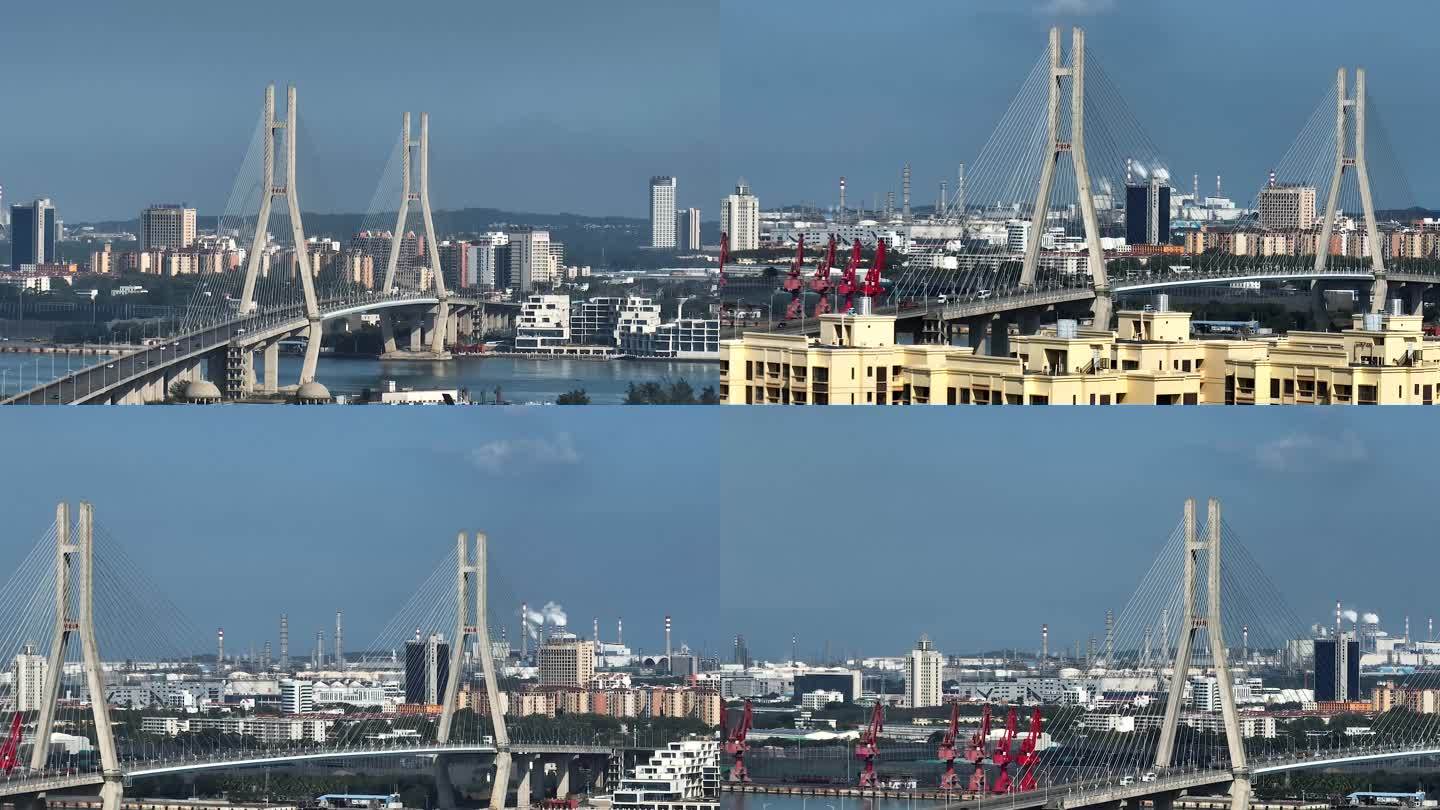 多角度洋浦大桥 - 4K