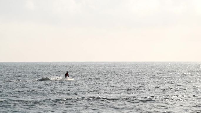 海南椰梦长廊沙滩人文摩托艇4k