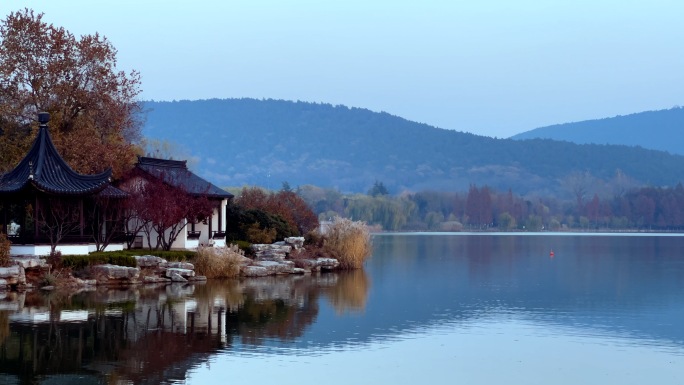 4k 徐州小南湖风景