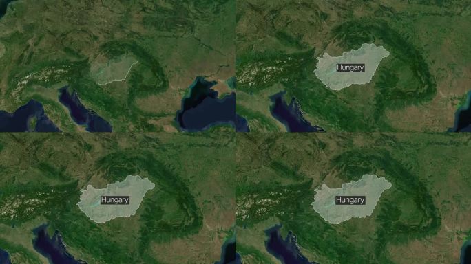 匈牙利-探险家:国家识别地图