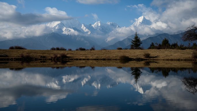 梅里雪山延时